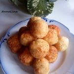 Творожные шарики с укропом во фритюре