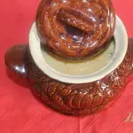 Жульен с колбасой и грибами