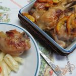 Курица карри с апельсином и медом