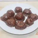 Шоколадные шарики с начинкой