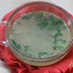 Легкий супчик с овощами