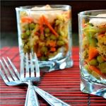 Веррины с овощами и куриной грудкой