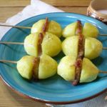 Шашлычки из картофеля в духовке