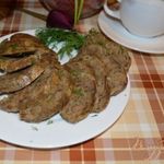 Печеночная колбаса домашняя