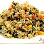 Рис с овощами в мультиварке