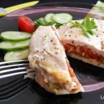 Фаршированная куриная отбивная