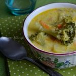 Сливочный суп с капустой брокколи