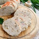 Колбаса куриная с грибами
