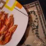 Неочищенные креветки в чесночно-сладком соусе