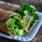 Блины из копченых сосисок
