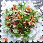 Салат из курицы с грейпфрутом