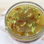 Рассольник с копченой грудкой и перловой крупой