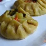 Манты с овощной начинкой