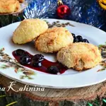 Манные биточки в в кокосовой панировке, в духовке