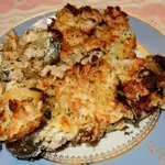 Баклажаны, запеченные с фаршем