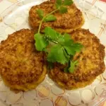 Зразы из тыквы с начинкой из курицы