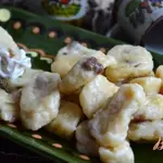 Ленивые вареники с изюмом
