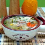 Суп овощной с кус - кусом