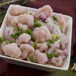 Цветная капуста с красным луком