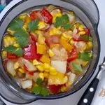 Рагу с кукурузой