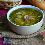 Гороховый суп с белой фасолью