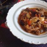 Говядина с китайской овощной смесью
