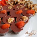 Шоколадный мармелад с орехами и курагой