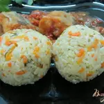 Рисовый гарнир с овощами