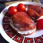 Канапе с пряной форелью