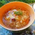 Капустняк из квашенной капусты с пшеном