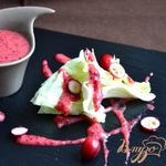 Медово-клюквенный соус с горчицей