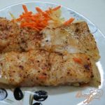 Пеленгас с овощами.