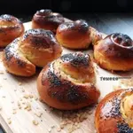 Завитушки с маком и сахаром