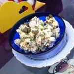 Салат Оливье с каперсами