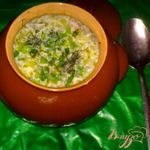 Суп макаронный в горшочке
