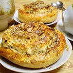 Булочки с орехами и какао