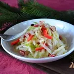 Салат с черной редькой