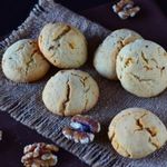 Песочные коржики с анисом и грецким орехом