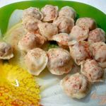 Домашние пельмени заварным способом