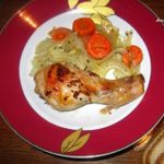 Куриные голени в лимонно-горчичном маринаде