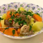 Баранина с овощами в мультиварке