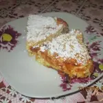 Творожная запеканка с тыквой, яблоками и изюмом