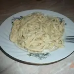 Макароны с хумусом