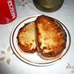Гренки с мёдом