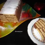 Торт из печенья и сухого молока