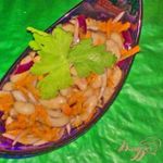 Салат из фасоли по-азиатски