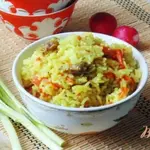 Куриные желудки с рисом