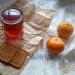 Имбирно-малиновый чай