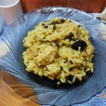 Плов из индейки с черносливом
