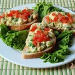 Горячие бутерброды  с курицей